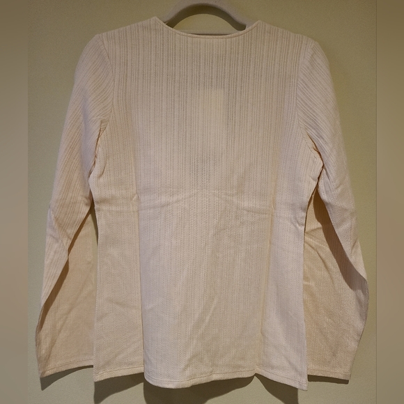Sezane White Ribbed Top - Picture 5 of 10